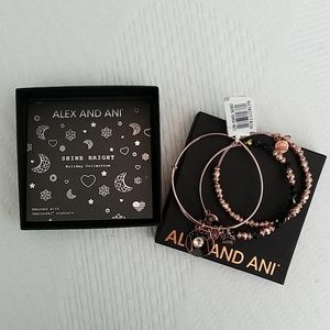 NIB Alex and Ani Shine Bright Holiday Set